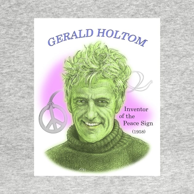 Gerald Holtom, Inventor of the Peace Sign by eedeeo